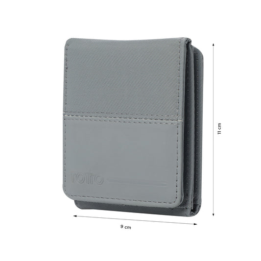 Billetera Ermac 3.0 con RFID Blocker Gris