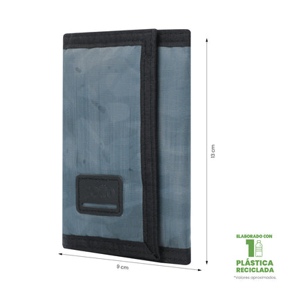 Carteira masculina Tojal com bloqueador RFID, cinza