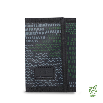 Carteira masculina Tojal com bloqueador RFID, preta.