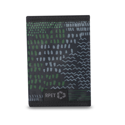 Carteira masculina Tojal com bloqueador RFID, preta.