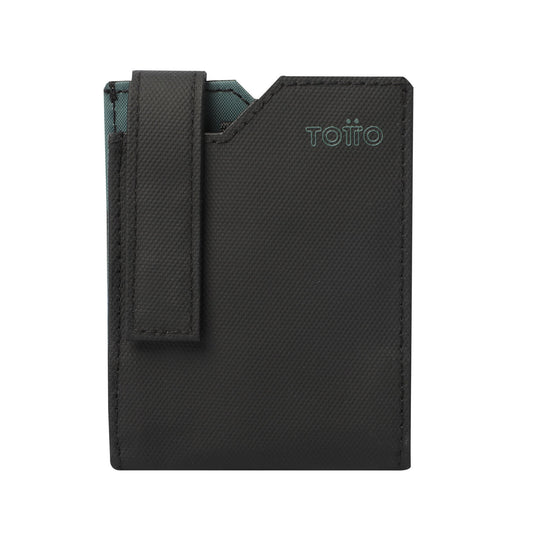 Portadocumentos Flapp 2.0 con RFID Blocker Negro