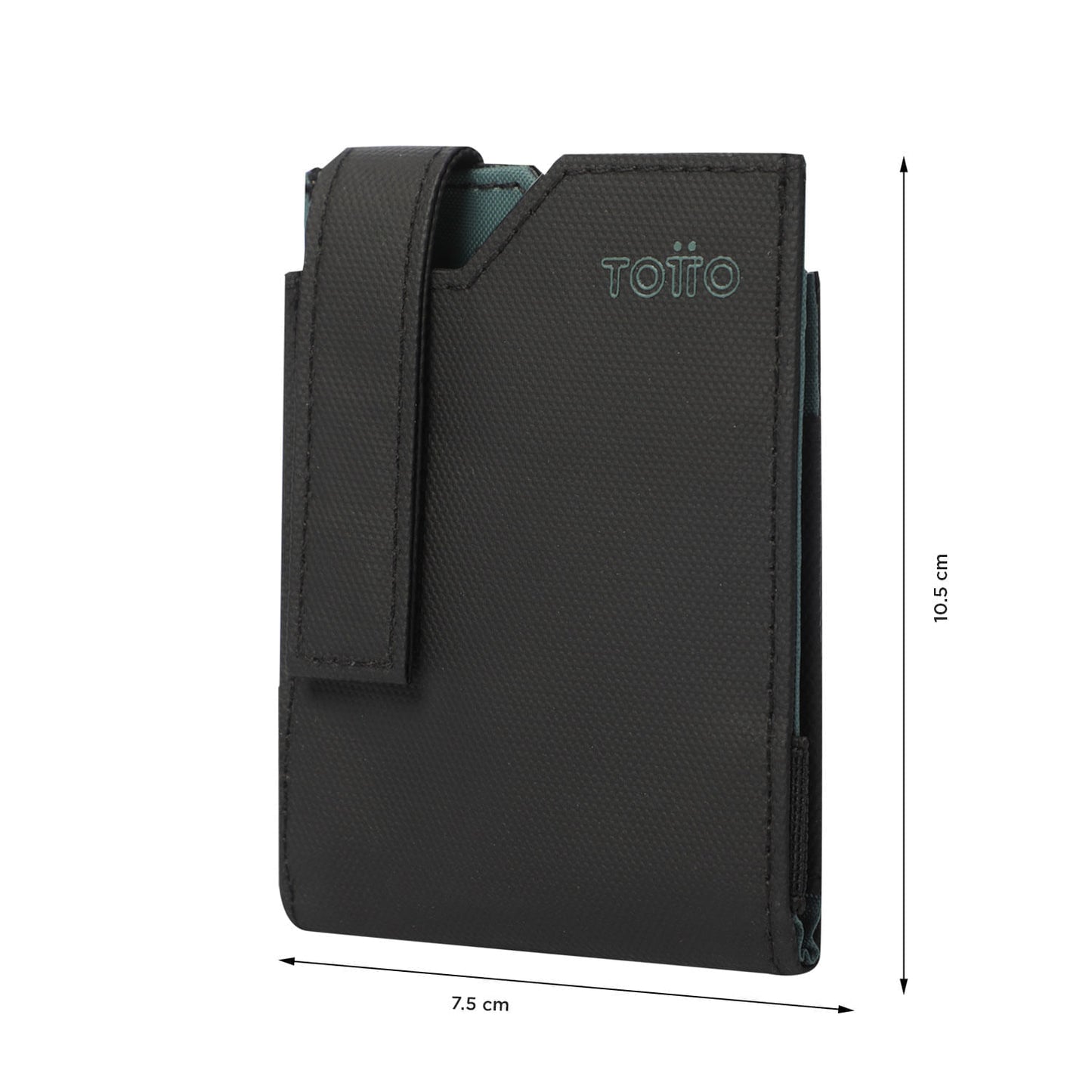 Portadocumentos Flapp 2.0 con RFID Blocker Negro