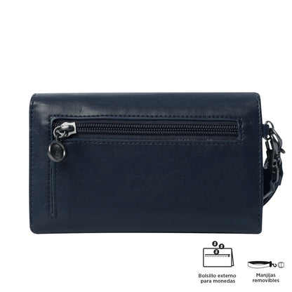 Billetera Style Don Azul Grande