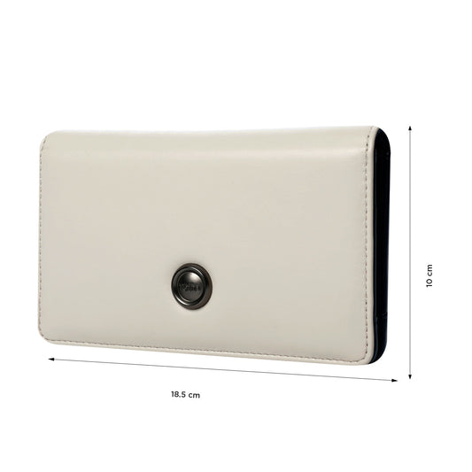 Billetera Style Nob Con RFID Blocker Beige