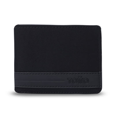 Carteira masculina Vlideri 3.0 com bloqueador RFID, preta.