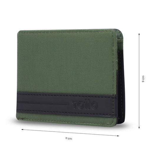 Carteira masculina Vlideri 3.0 com bloqueador RFID verde