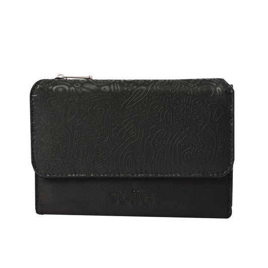 Billetera Montana con RFID Blocker Negra