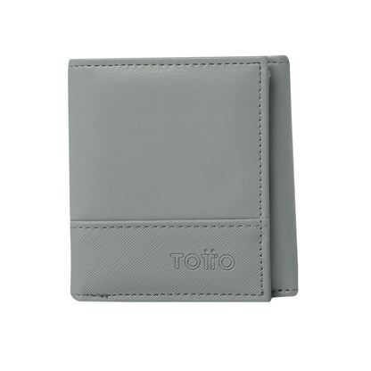 Billetera para Hombre Saffiano Aqi Negra con RFID Blocker