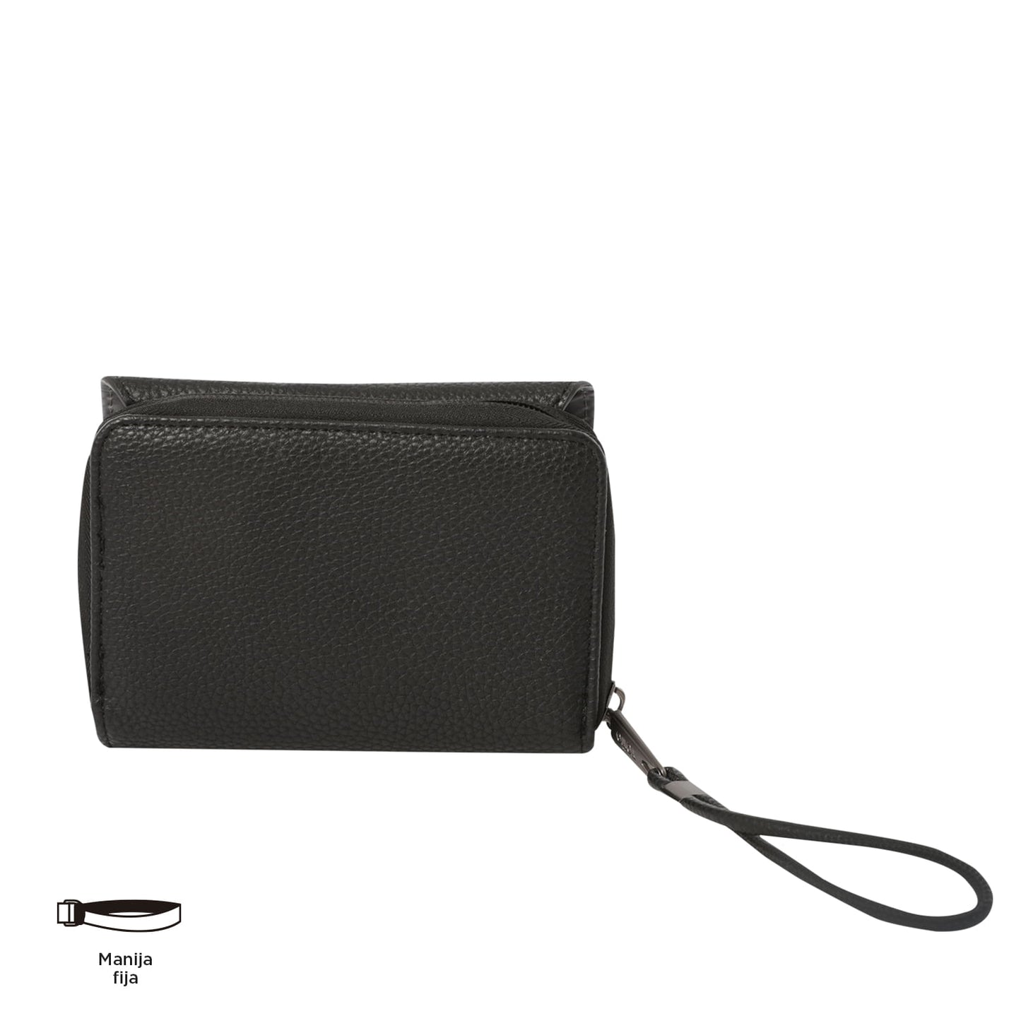 Billetera Smooth Cri con RFID Blocker Negra