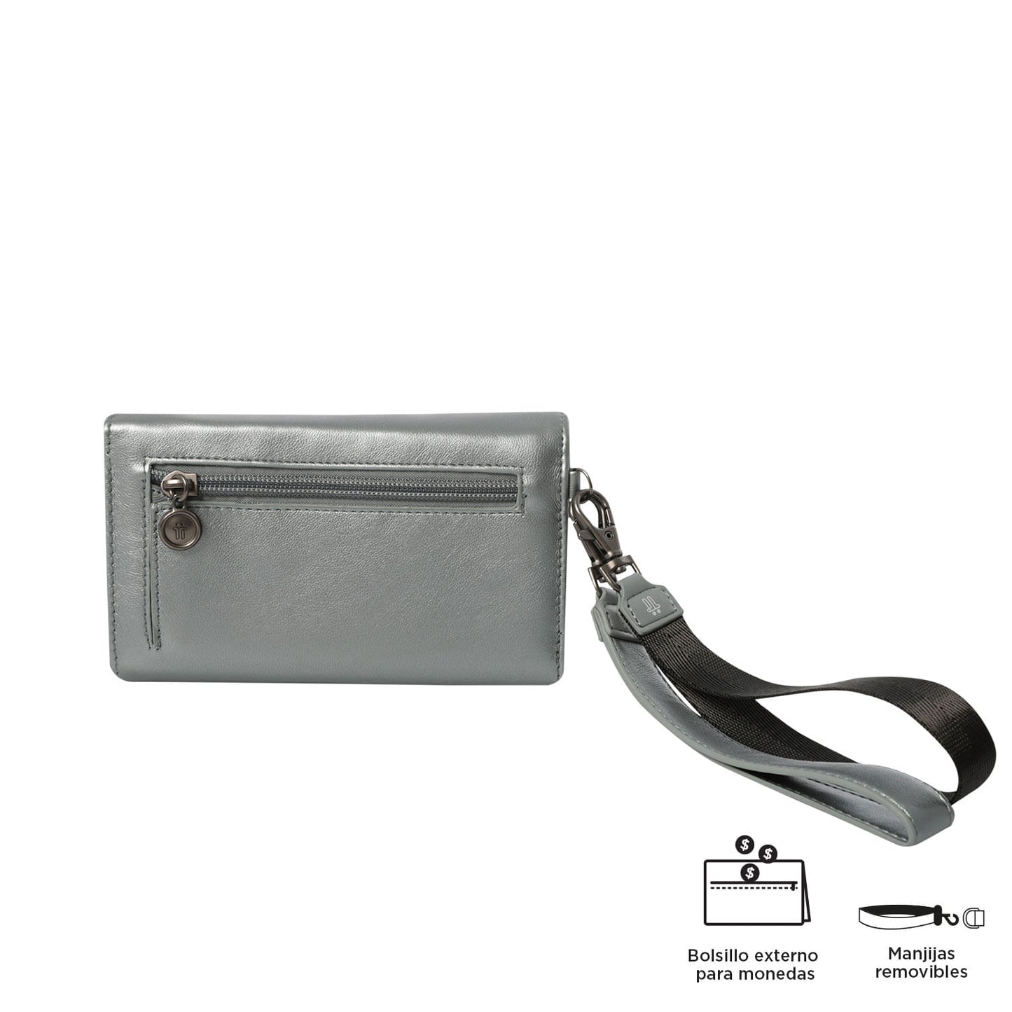 Billetera Style Don con RFID Blocker Gris