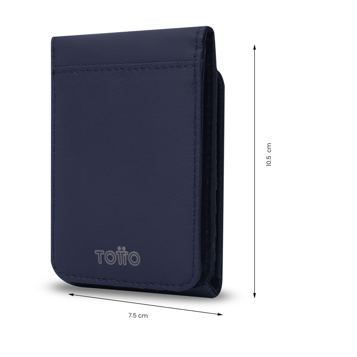 Billetera para Hombre Wood Grande con RFID Blocker Azul