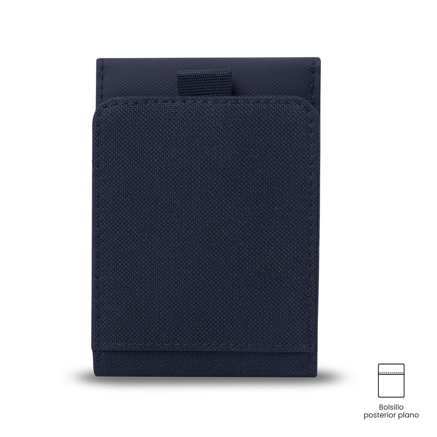 Billetera para Hombre Wood Grande con RFID Blocker Azul