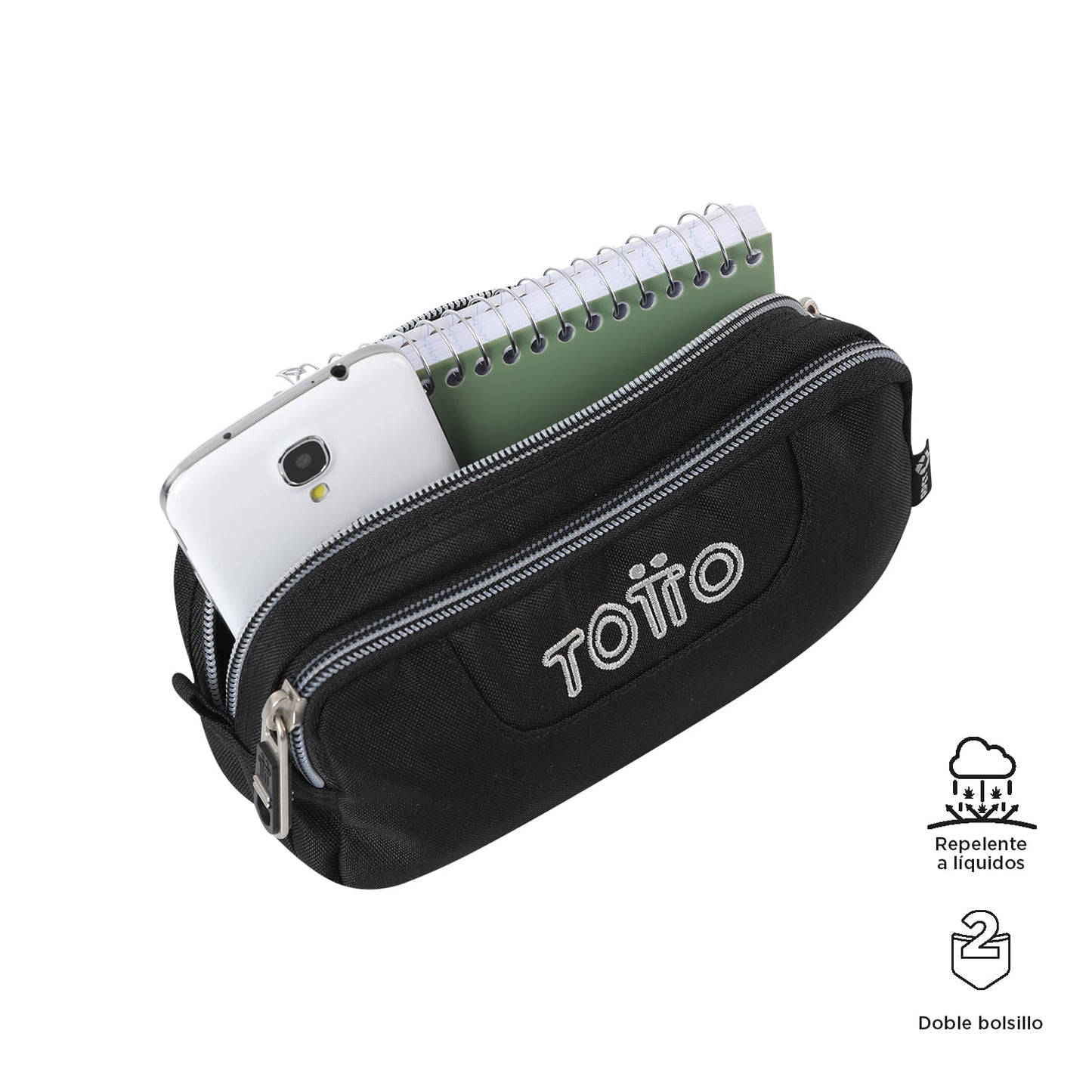 Cartuchera Multiuso Sobre Negra