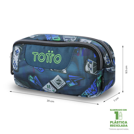 Cartuchera Multiuso Sobre Pequeña Azul Hombre