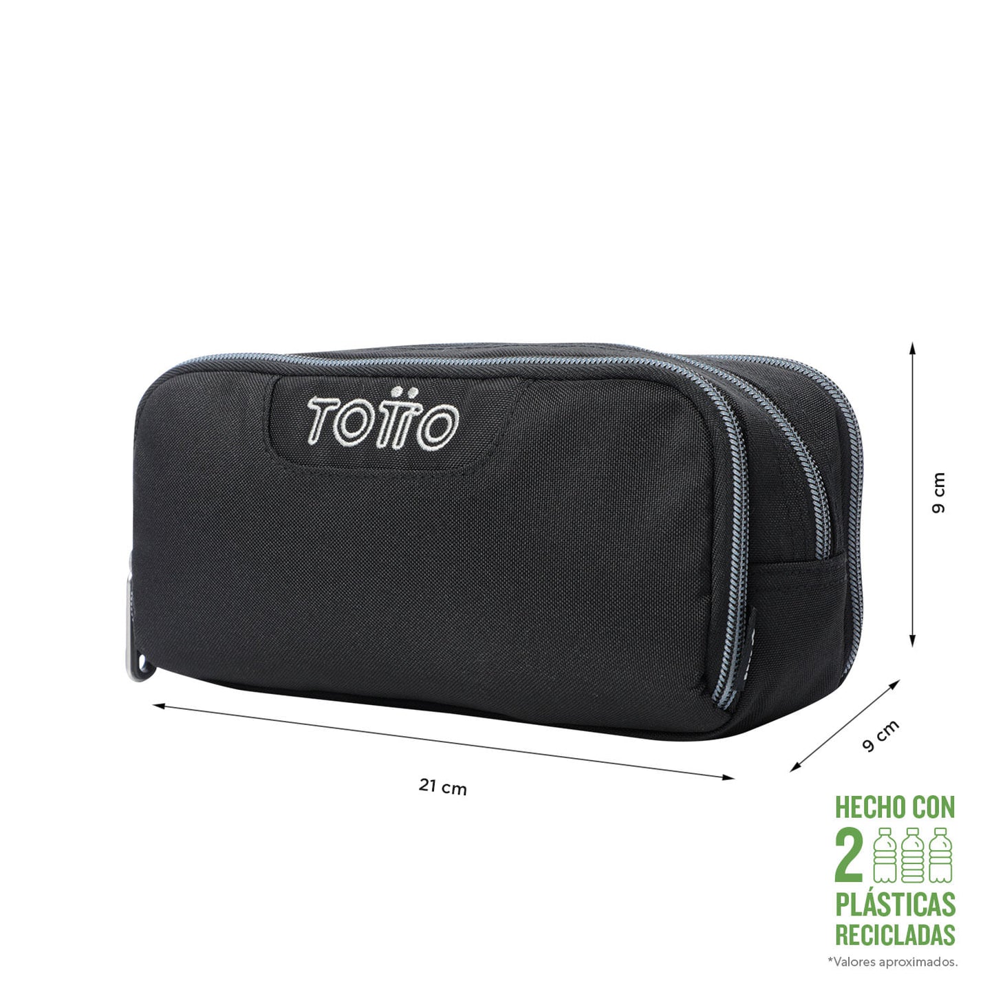 Cartuchera Multiuso Cinta Negra