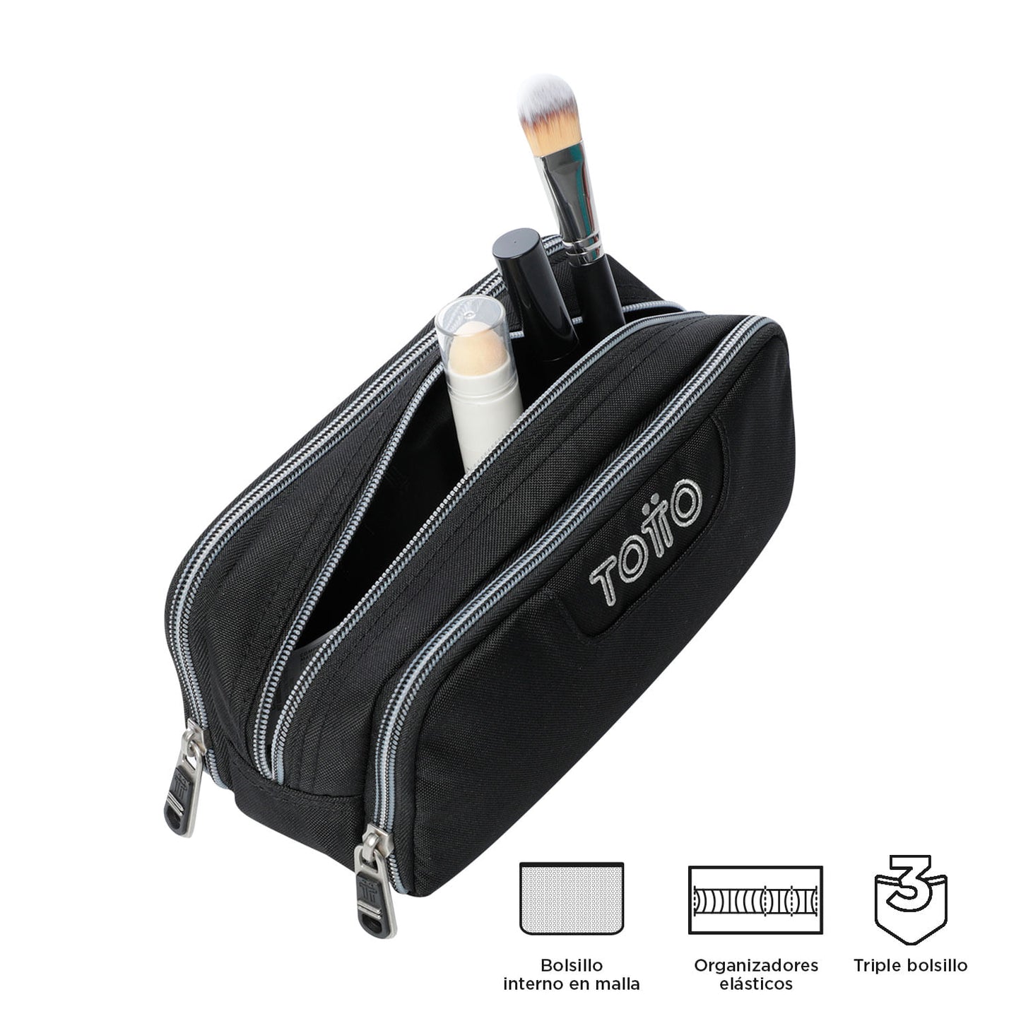 Cartuchera Multiuso Cinta Negra