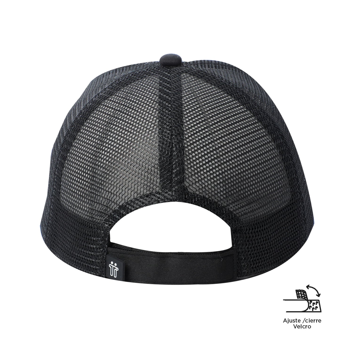 Gorra Camionera Atlasy color Blanca/Negra