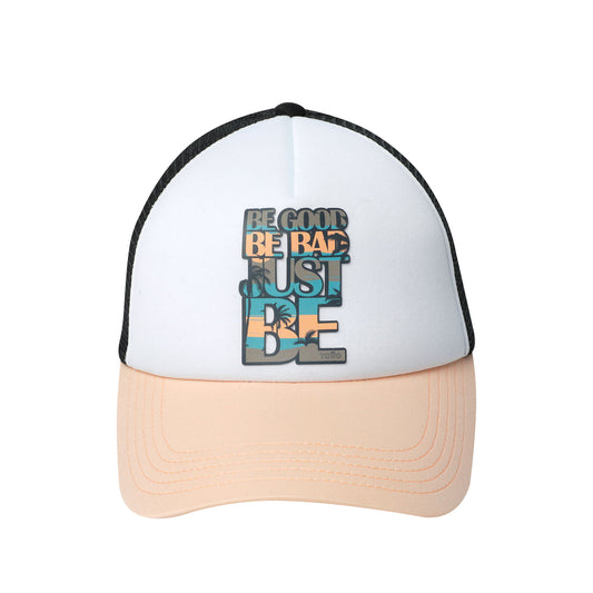 Gorra Camionera Atlasy color Blanca/Rosada