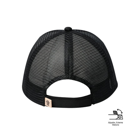 Gorra Camionera Atlasy color Blanca/Rosada