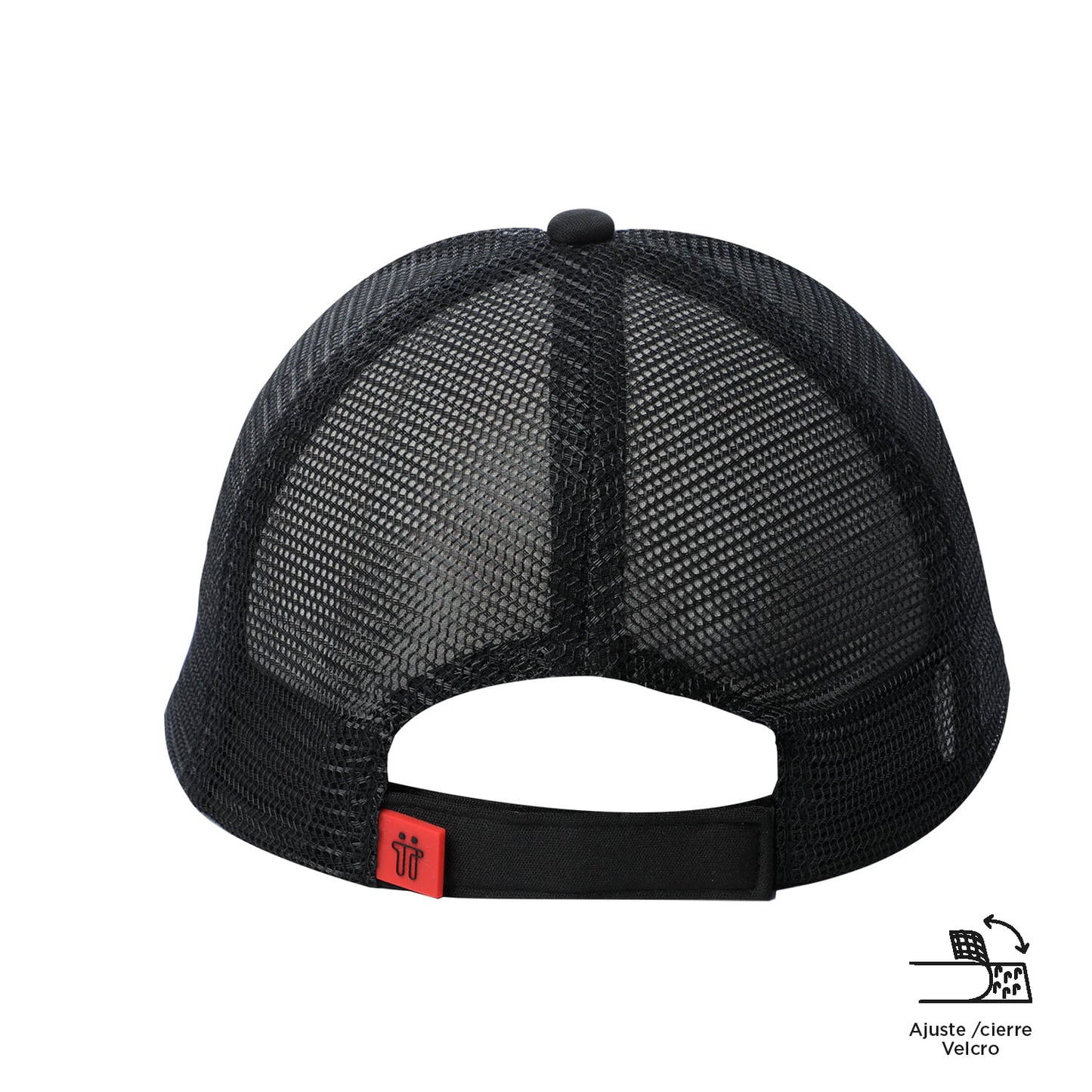 Gorra Camionera Atlasy color Blanca/Roja