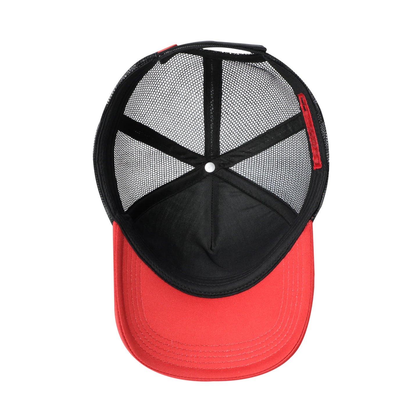 Gorra Camionera Atlasy color Blanca/Roja