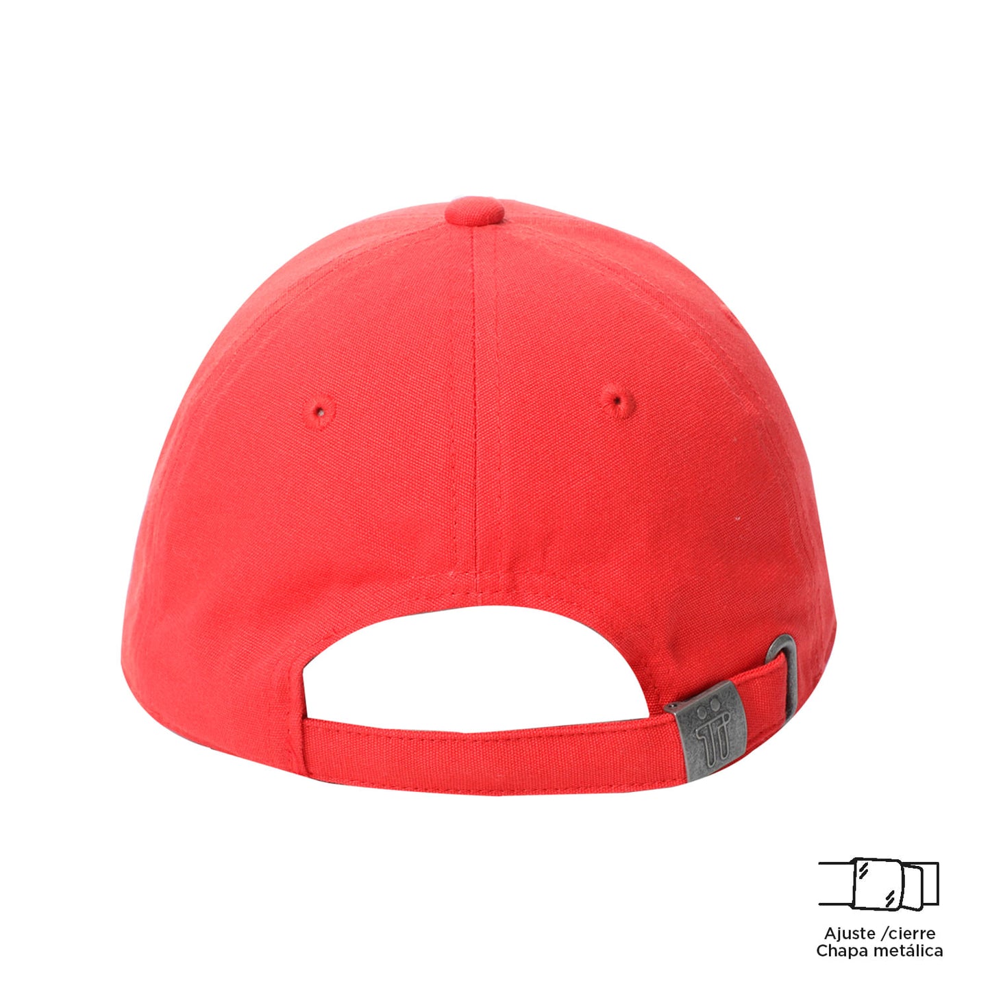 Gorra Beisbolera Tunny color Roja