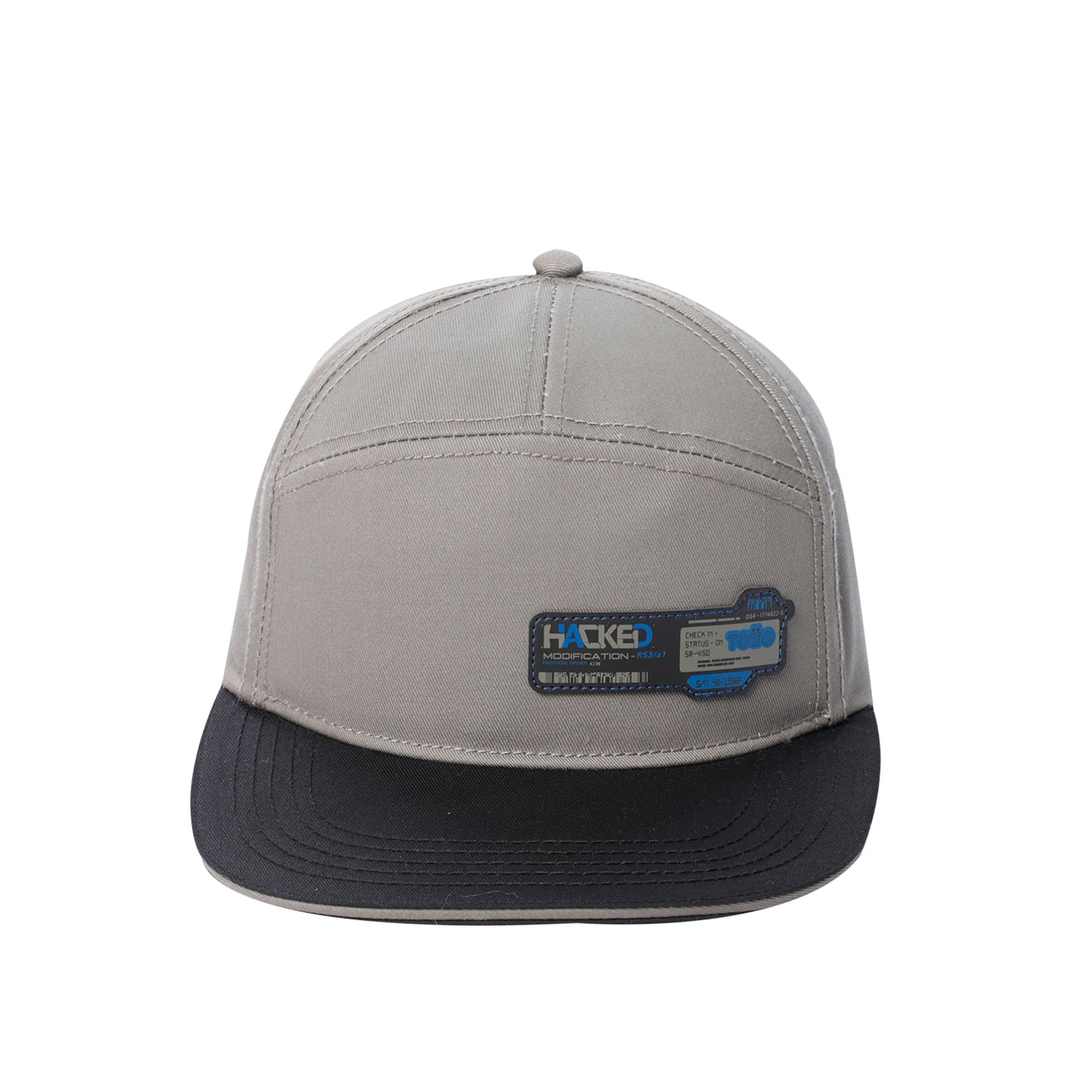 Gorra Plana Cadiz color Beige/Negra