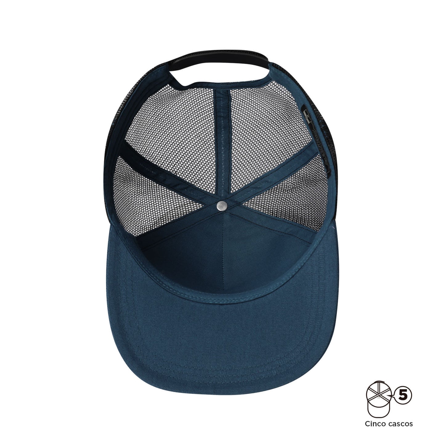 Gorra Plana Canvas color Azul
