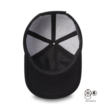 Gorra Beisbolera Calla color Negro
