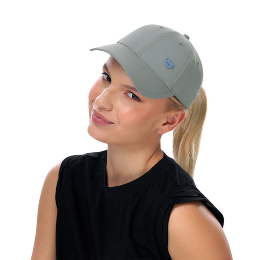 Gorra Beisbolera Noely color Gris