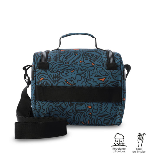 Lonchera Térmica para Hombre Pizarra Mediano Azul