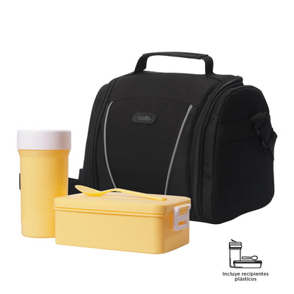 Lonchera Térmica Devry 2.0 Negra