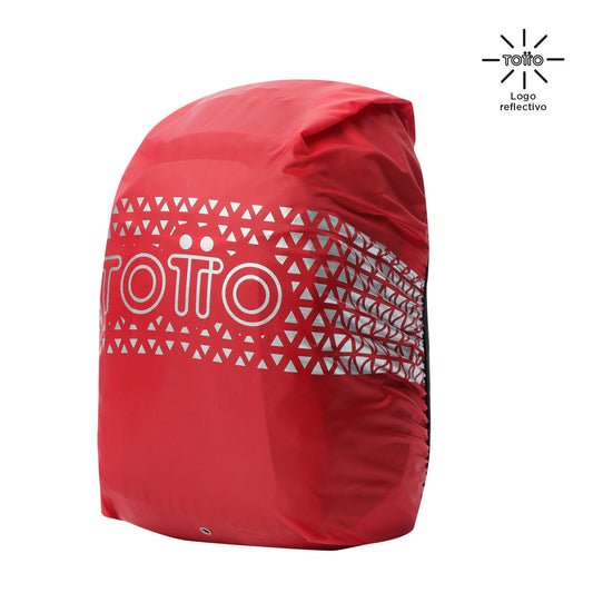 Forro Impermeable Rain Cover 2.0 Plegable para Maleta Rojo