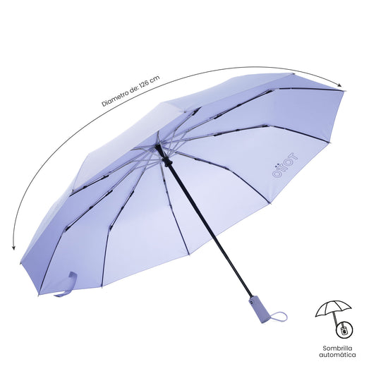 Sombrilla Grande Brella con Filtro UV Morada