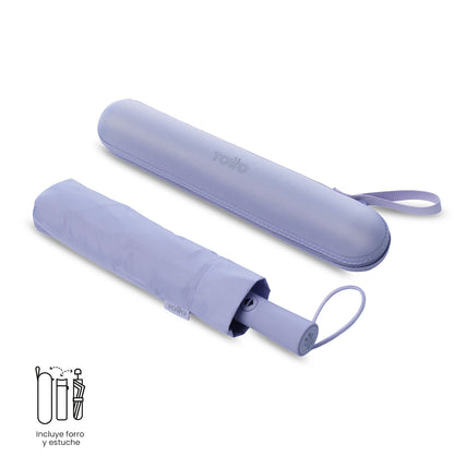 Sombrilla Grande Brella con Filtro UV Morada