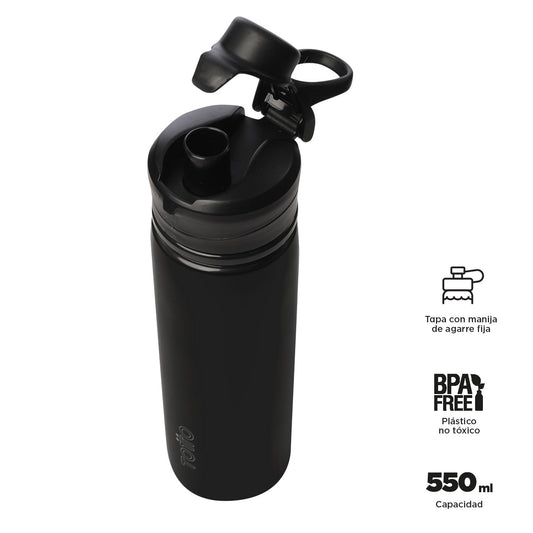 Botilito de agua Nam 550 ml Negro