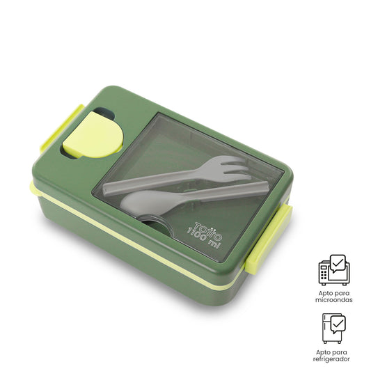 Lancheira Kiuby 1100 ml Verde