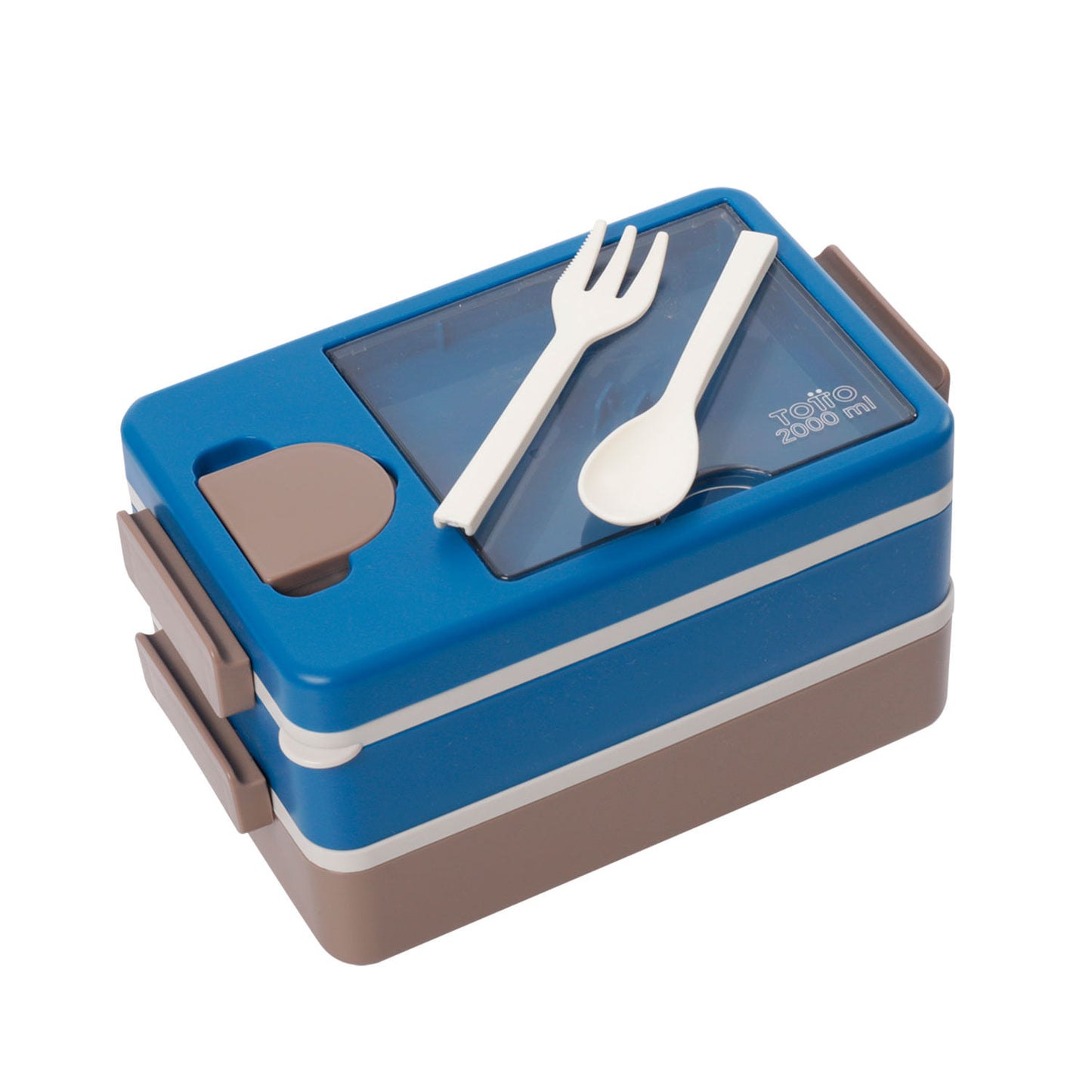 Portacomidas Keiko Azul/Café