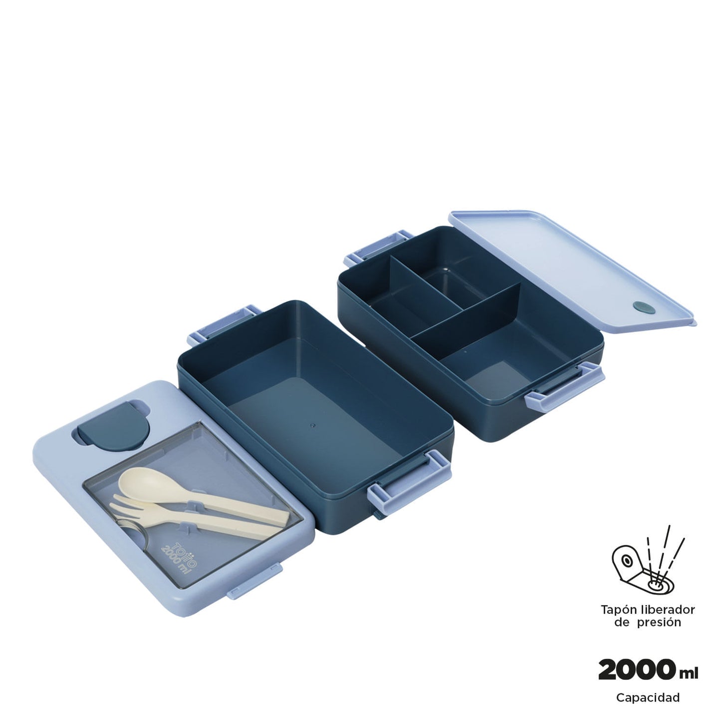 Portacomidas Keiko Azul