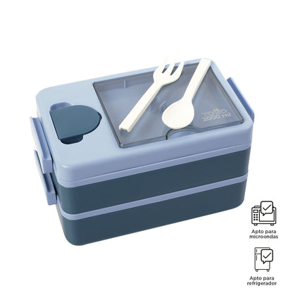 Portacomidas Keiko Azul