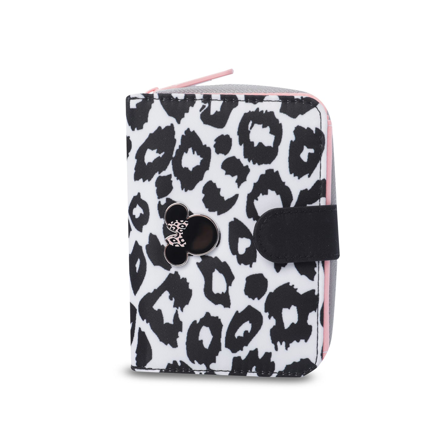 Carteira Minnie Be You para meninas com bloqueador RFID, branca