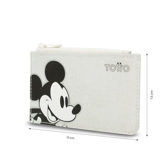 Portadocumentos para Niña Mickey White Blanco