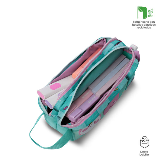 Combo Escolar Morral Bunny Pump + Lonchera y Cartuchera