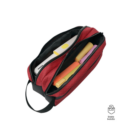 Cartuchera escolar para Hombre Dead pool Negra