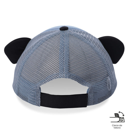 Combo Infantil X2 Morral para Niño Kido Gris + Gorra Rize