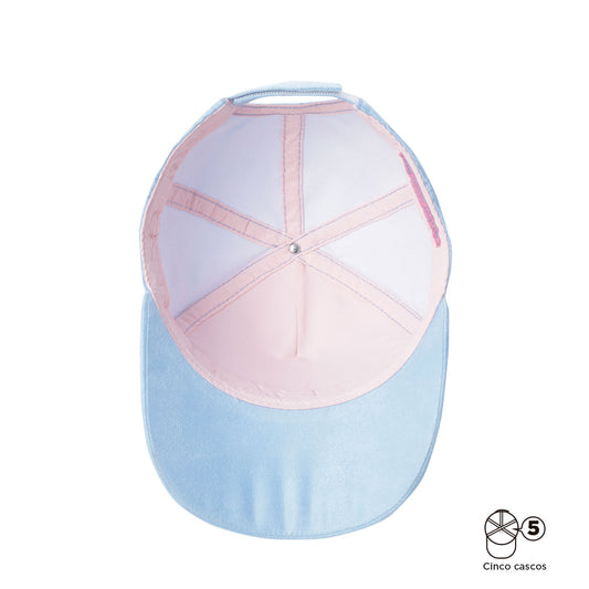 Gorra Beisbolera para Niña Stitch Party Azul