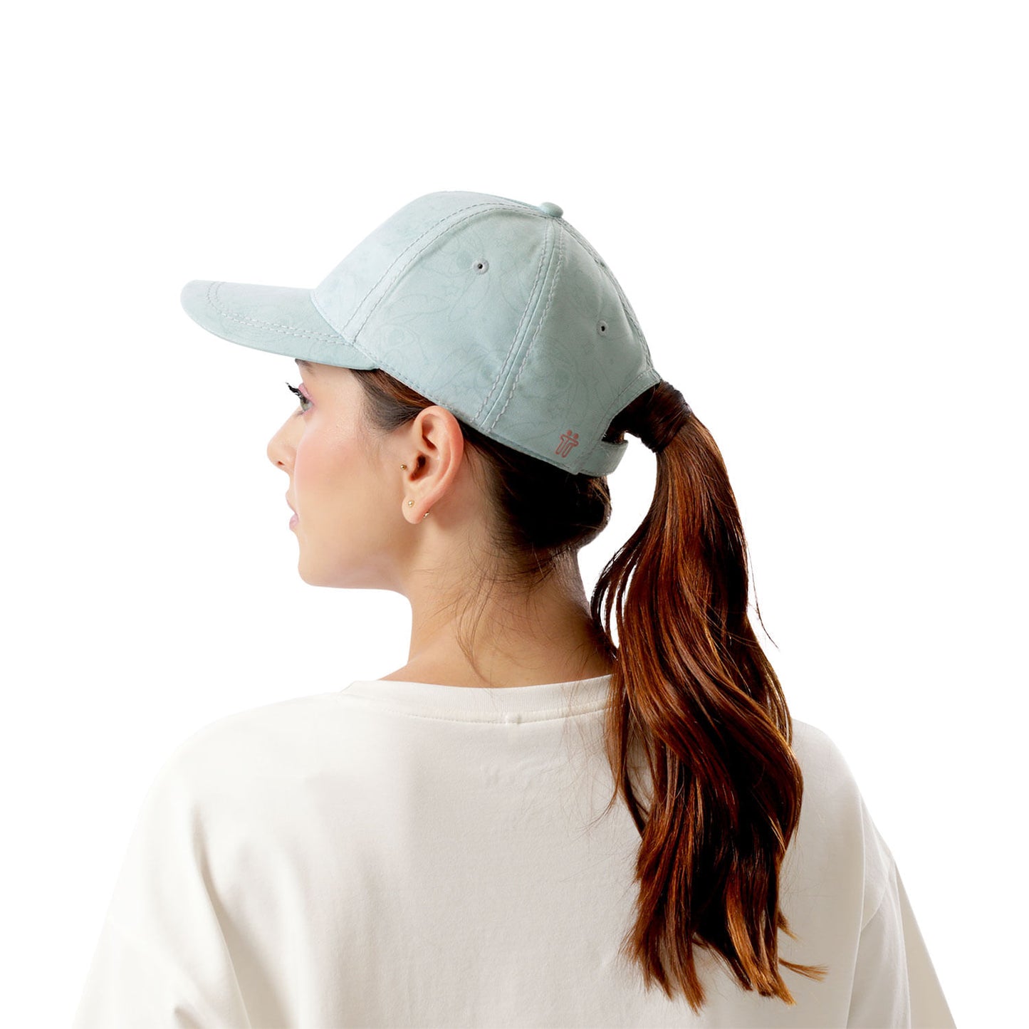 Gorra Beisbolera para Mujer Stitch Aloha Azul
