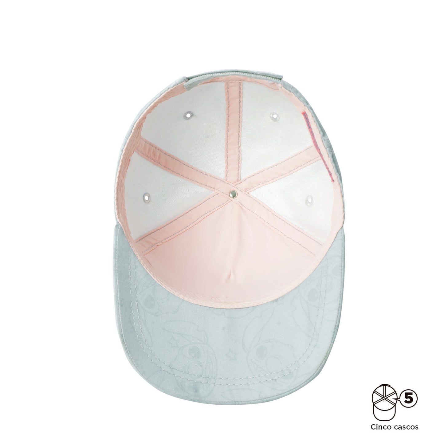 Gorra Beisbolera para Mujer Stitch Aloha Azul