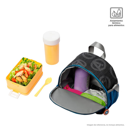 Lonchera Térmica para Niño Avengers Capitán América Mediana Gris