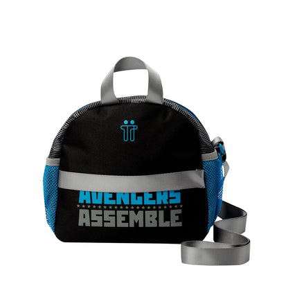 Lonchera Térmica para Niño Avengers Capitán América Mediana Gris